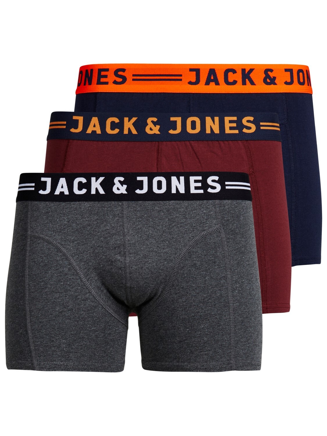Боксеры Jack & Jones Set 3 шт, бордо
Боксеры Jack & Jones Set 3 шт, бордо