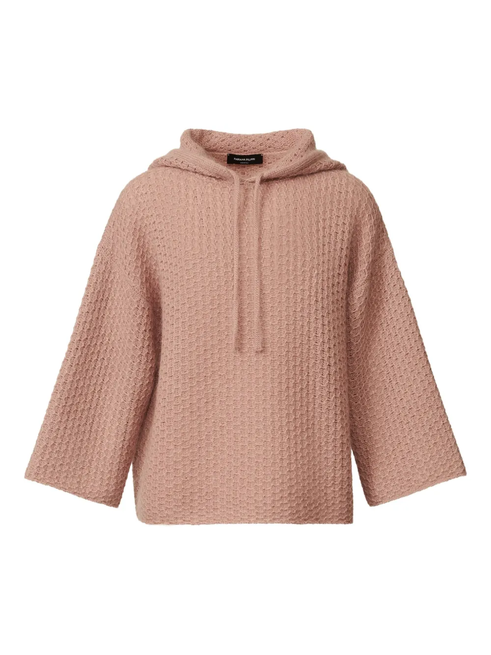 Фактурный джемпер с капюшоном Fabiana Filippi, нейтральный
Фактурный джемпер с капюшоном Fabiana Filippi, нейтральный