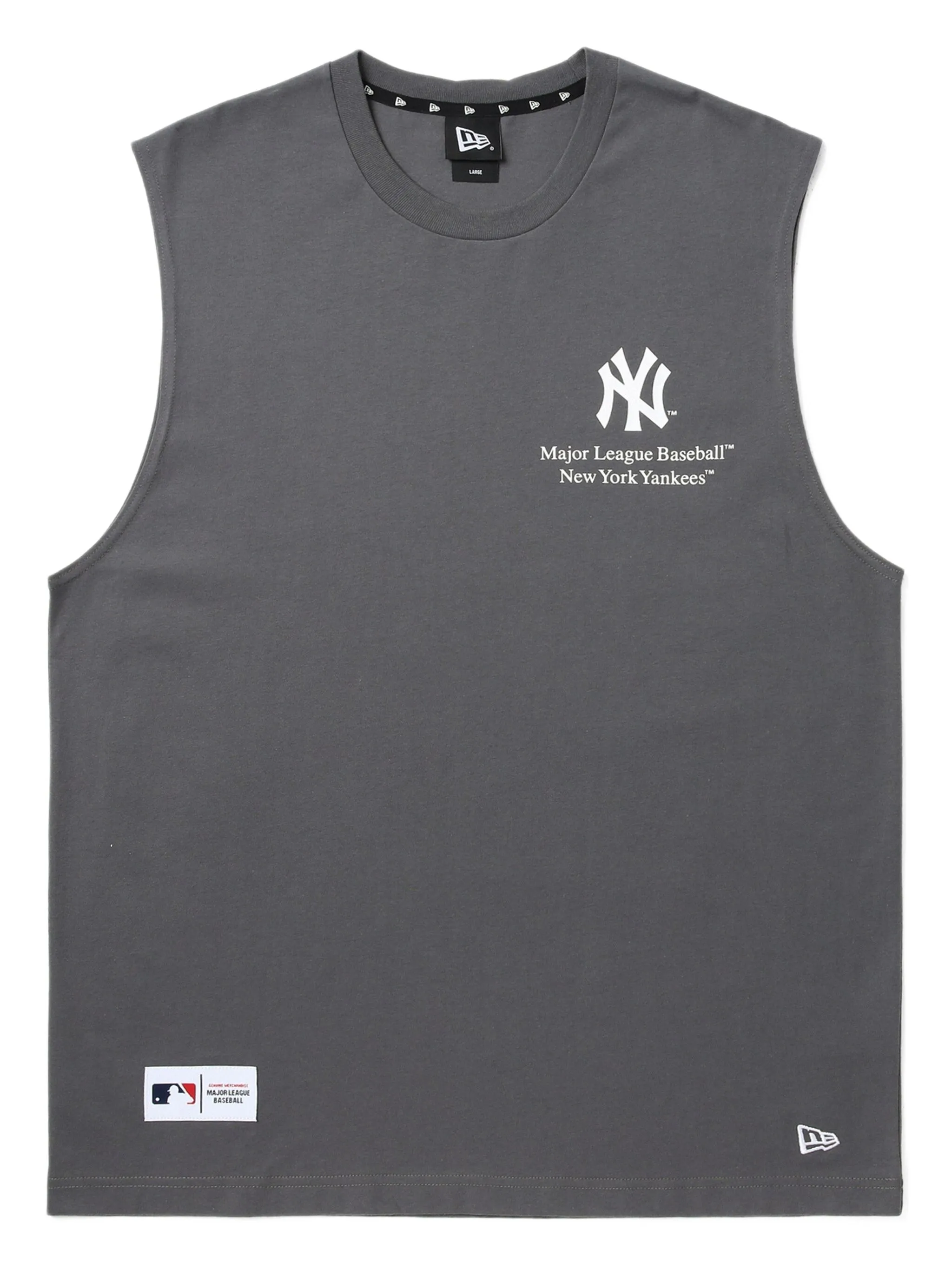 Топ без рукавов с логотипом New York Yankees New Era Cap, серый
Топ без рукавов с логотипом New York Yankees New Era Cap, серый