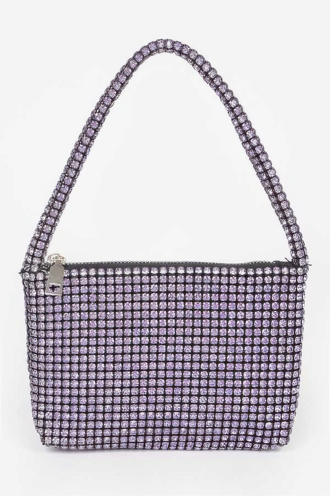 Объемная каменная маленькая сумка хобо FASHNZFAB, фиолетовый
Объемная каменная маленькая сумка хобо FASHNZFAB, фиолетовый