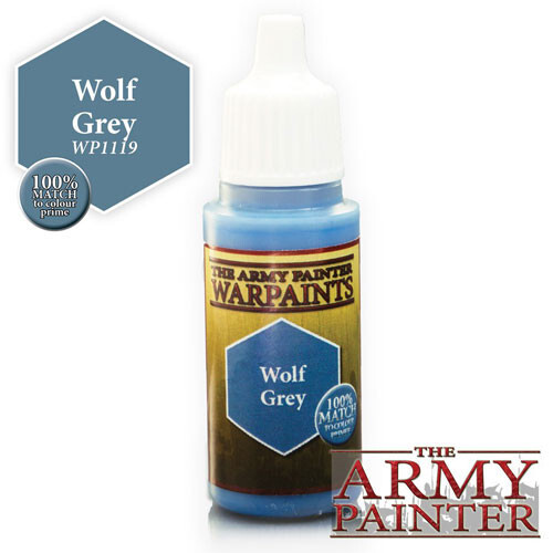Аксессуары Army Painter Warpaint: Wolf Grey (18ml)
Аксессуары Army Painter Warpaint: Wolf Grey (18ml)