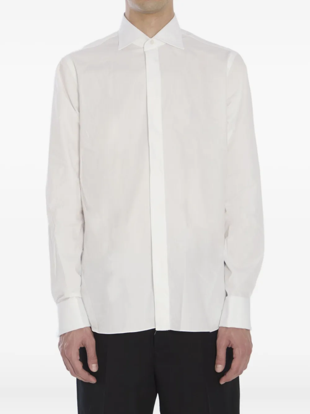 Рубашка Marechiaro с французским воротником Borriello Napoli, белый
Рубашка Marechiaro с французским воротником Borriello Napoli, белый