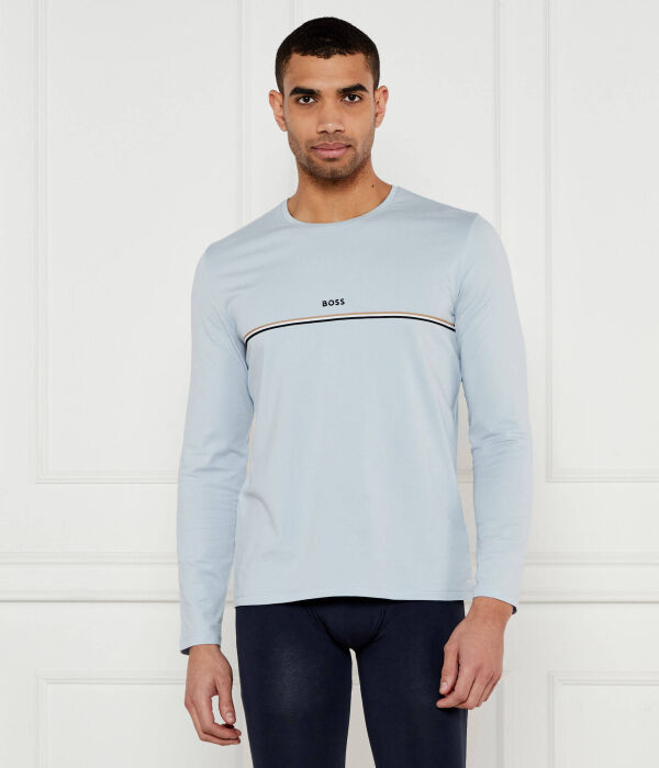 Лонгслив мужской Boss с полоской, голубой
Лонгслив мужской Boss с полоской, голубой