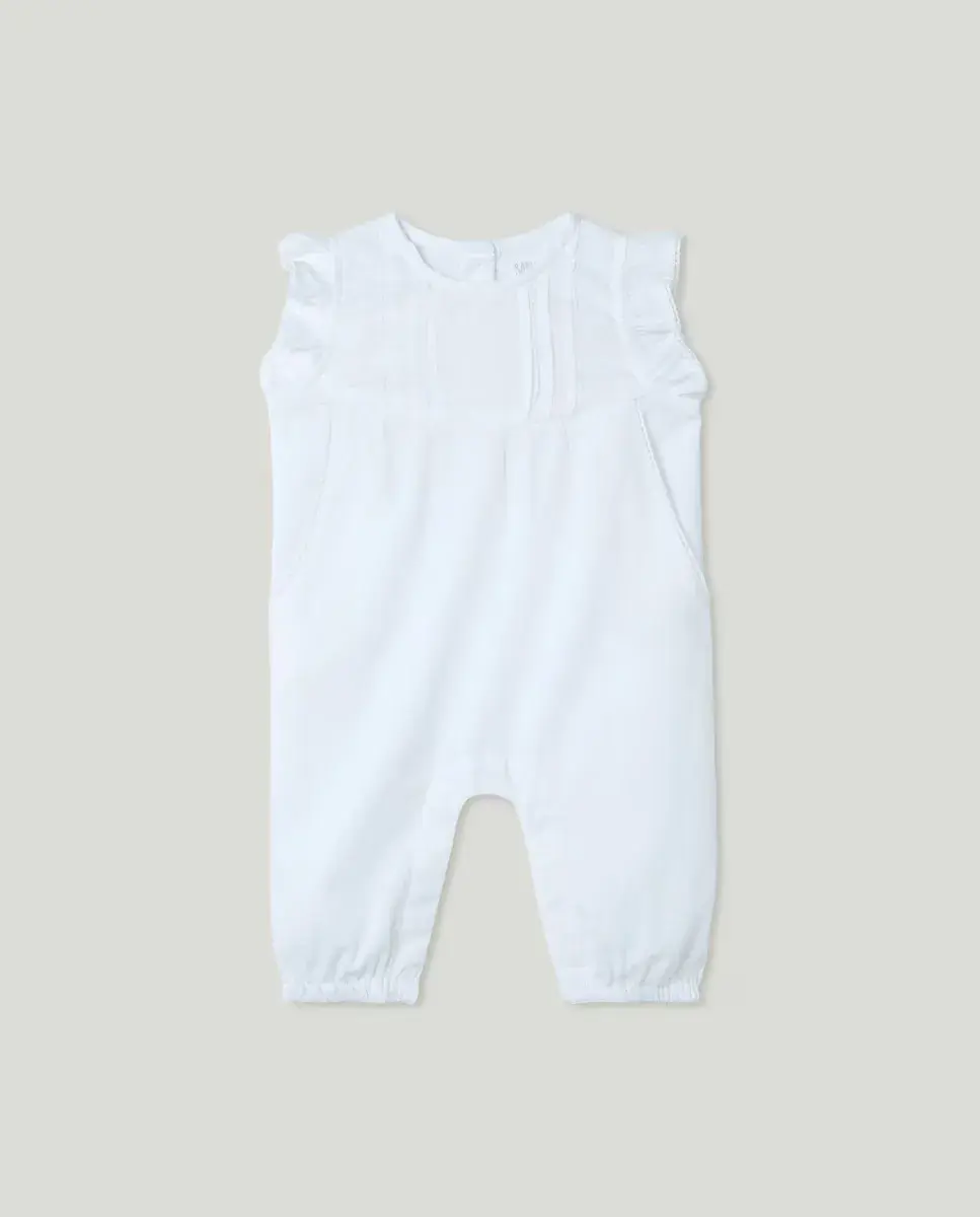 Длинное платье с оборкой на рукаве для девочки Baby El Corte Inglés, белый
Длинное платье с оборкой на рукаве для девочки Baby El Corte Inglés, белый