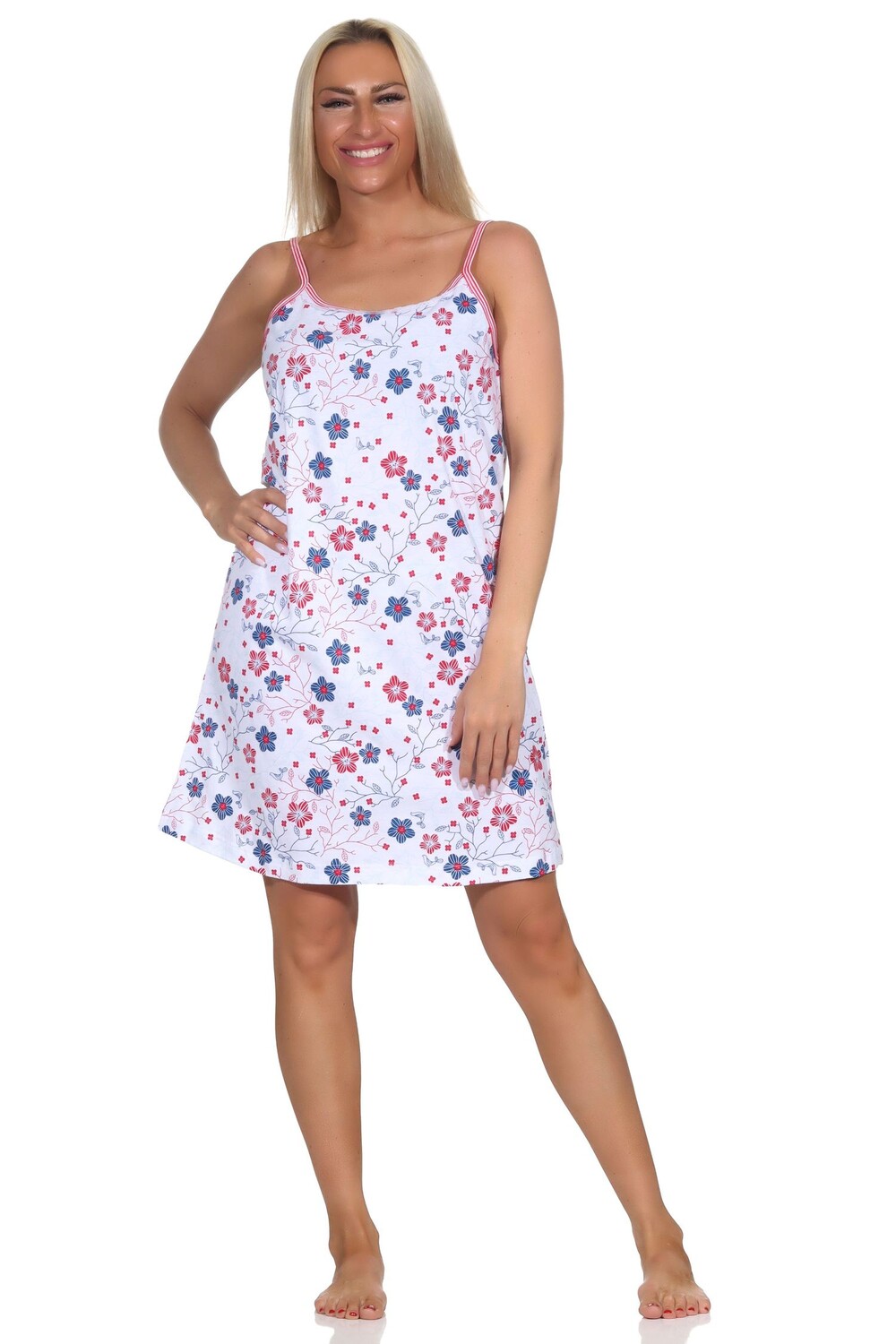 Ночная рубашка NORMANN Ärmelloses Spaghetti Träger floralem print, белый
Ночная рубашка NORMANN Ärmelloses Spaghetti Träger floralem print, белый