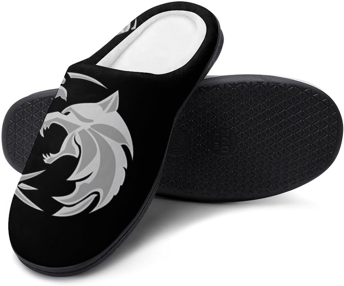 Мужские теплые пушистые тапочки, интересный викингский художественный узор, домашние хлопковые тапочки с закрытым носком, классические тапочки с резиновой подошвой/не скользящие Yxhzyhy, Viking Wolf
Мужские теплые пушистые тапочки, интересный викингский художественный узор, домашние хлопковые тапочки с закрытым носком, классические тапочки с резиновой подошвой/не скользящие Yxhzyhy, Viking Wolf