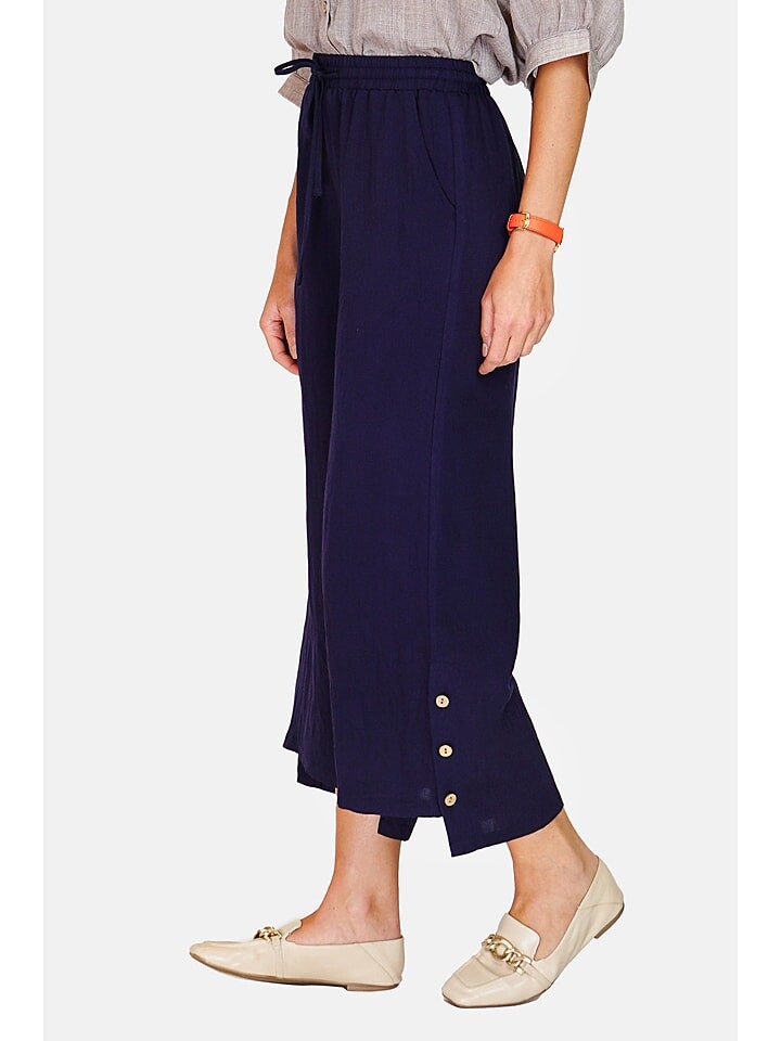 Тканевые брюки Le Jardin du Lin, темно-синий
Тканевые брюки Le Jardin du Lin, темно-синий