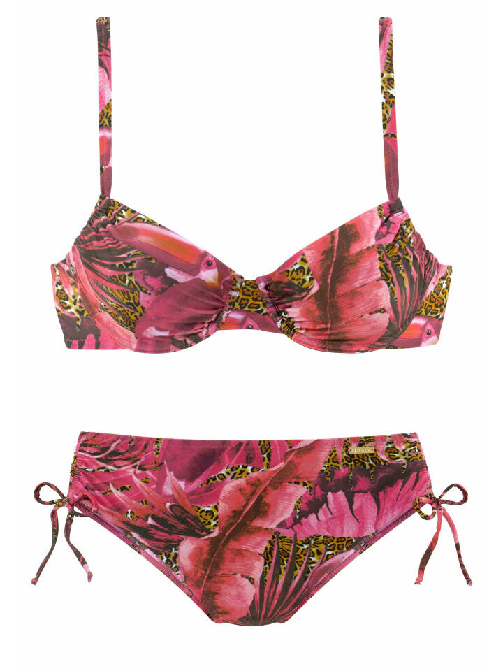 Комплект бикини LASCANA, цвет pink-bedruckt
Комплект бикини LASCANA, цвет pink-bedruckt