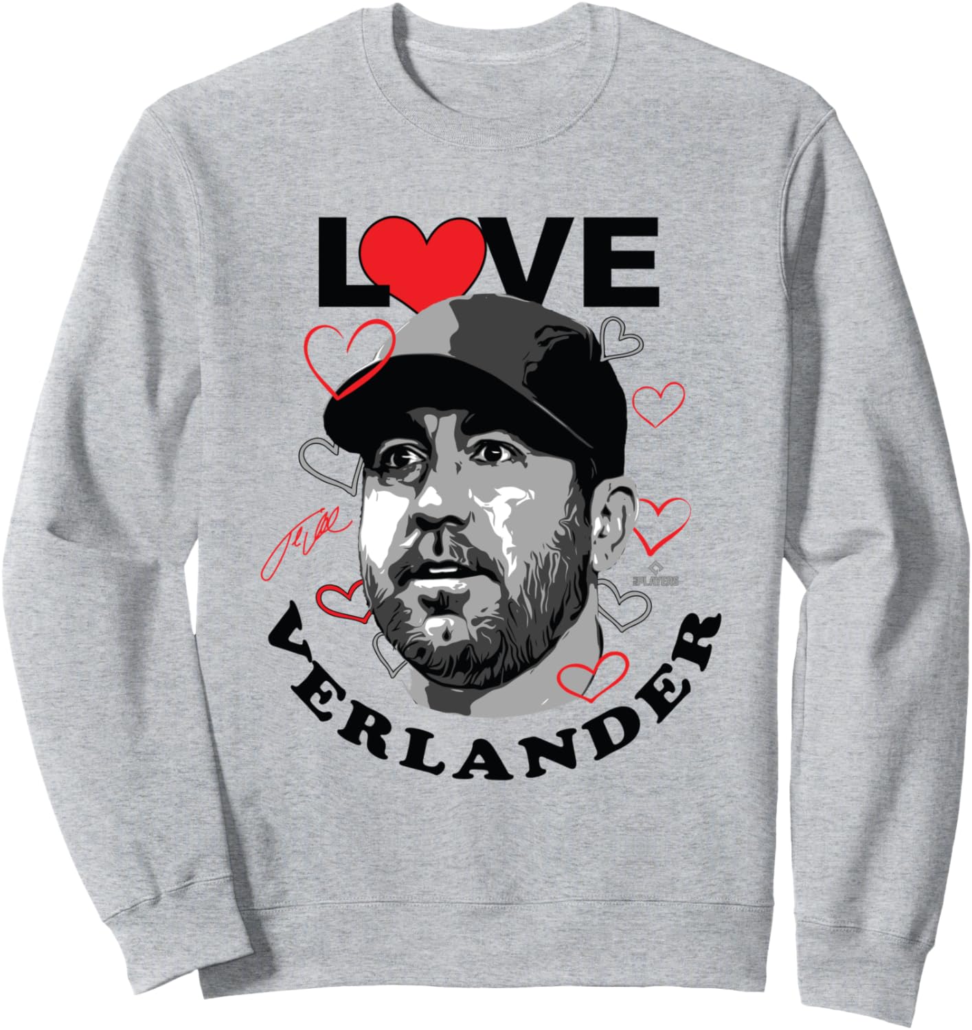 Люблю Джастина Верландера, толстовка Houston MLBPA Ryno Sports, серый
Люблю Джастина Верландера, толстовка Houston MLBPA Ryno Sports, серый