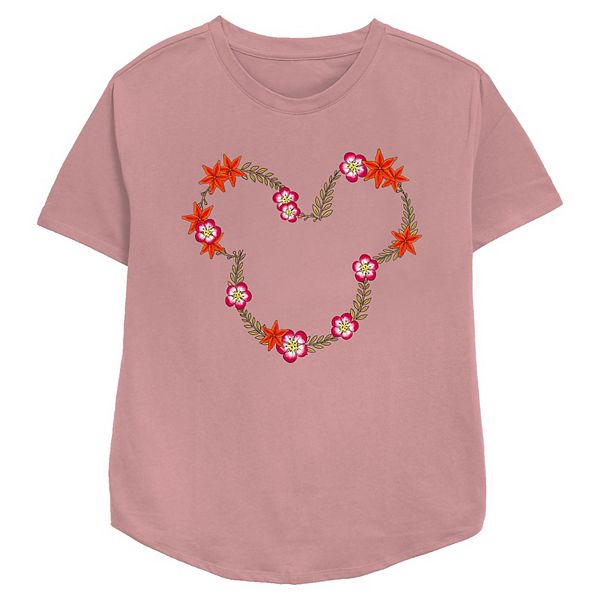 Футболка с принтом Mickey Mouse May Floral Wreath, женская, relaxed fit Disney
Футболка с принтом Mickey Mouse May Floral Wreath, женская, relaxed fit Disney