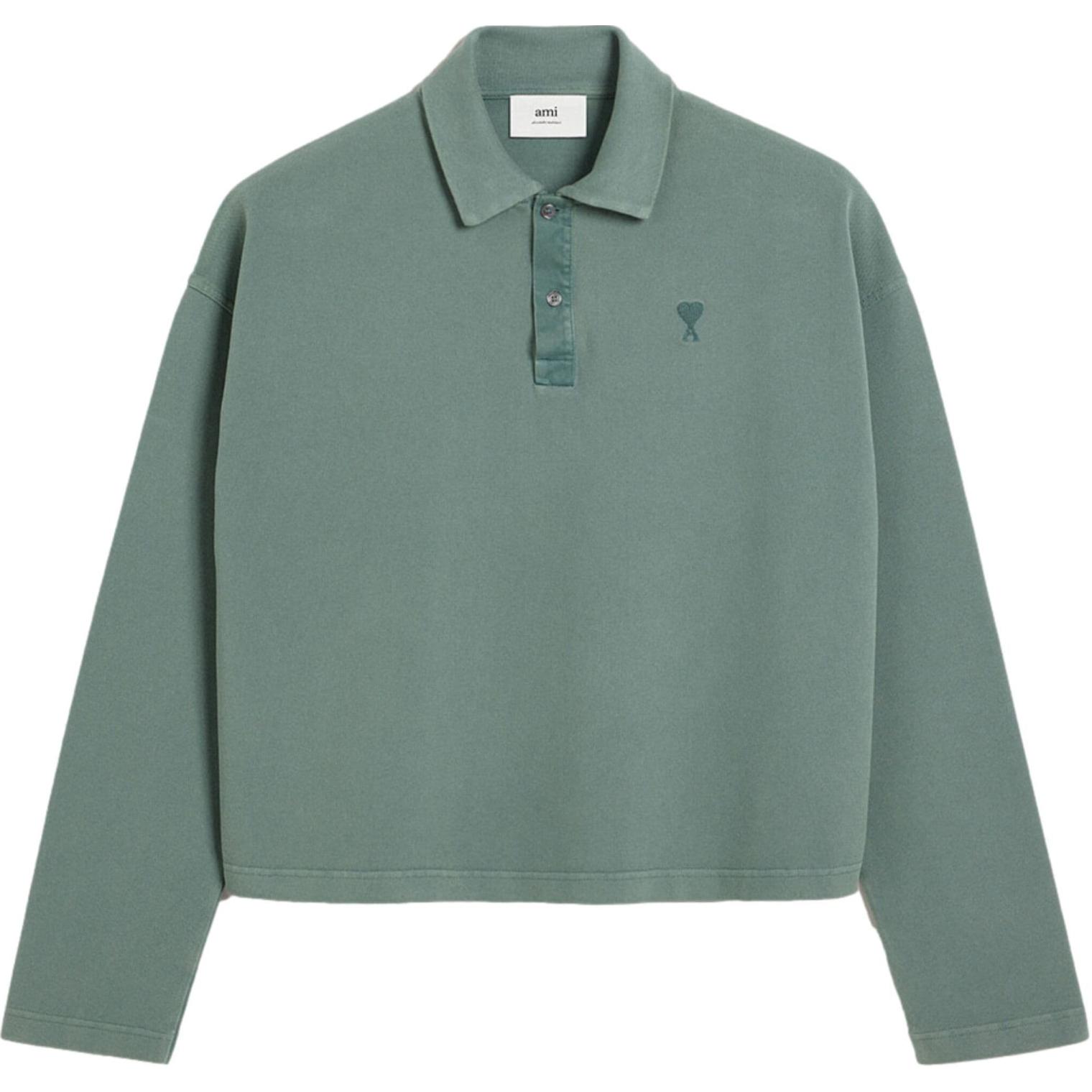 Футболка поло с длинным рукавом Ami De Coeur AMIPARIS, шалфейный зеленый
Футболка поло с длинным рукавом Ami De Coeur AMIPARIS, шалфейный зеленый