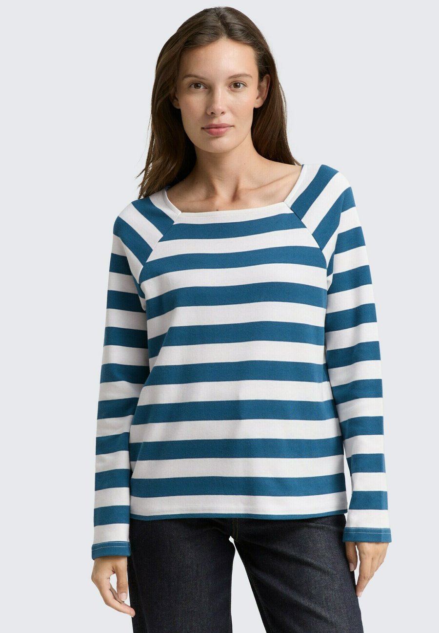 Топ TOM TAILOR STRIPED CARRE NECK, Petrol Blue Offwhite Stripe/Teal
Топ TOM TAILOR STRIPED CARRE NECK, Petrol Blue Offwhite Stripe/Teal