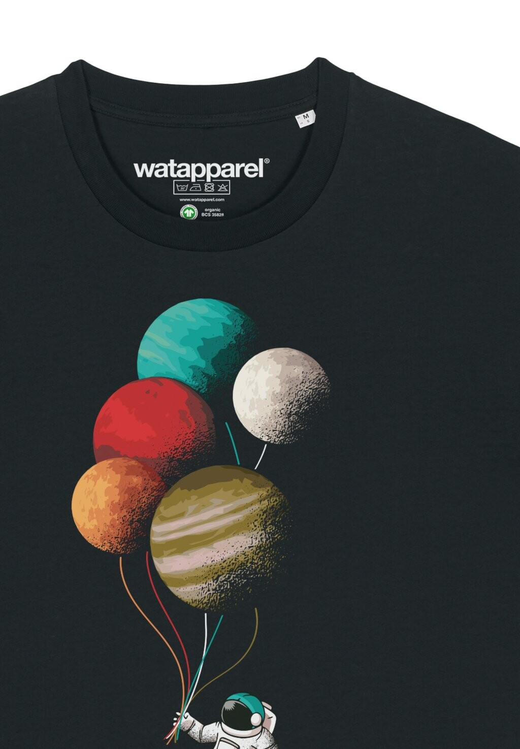 Принт на футболке Balloon Space watapparel, черный
Принт на футболке Balloon Space watapparel, черный