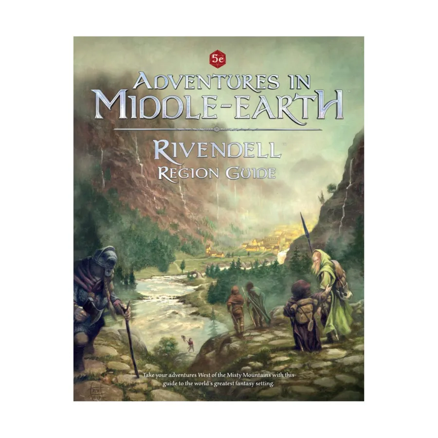 Rivendell Region Guide, Adventures in Middle-Earth (5e), твердый переплет
Rivendell Region Guide, Adventures in Middle-Earth (5e), твердый переплет