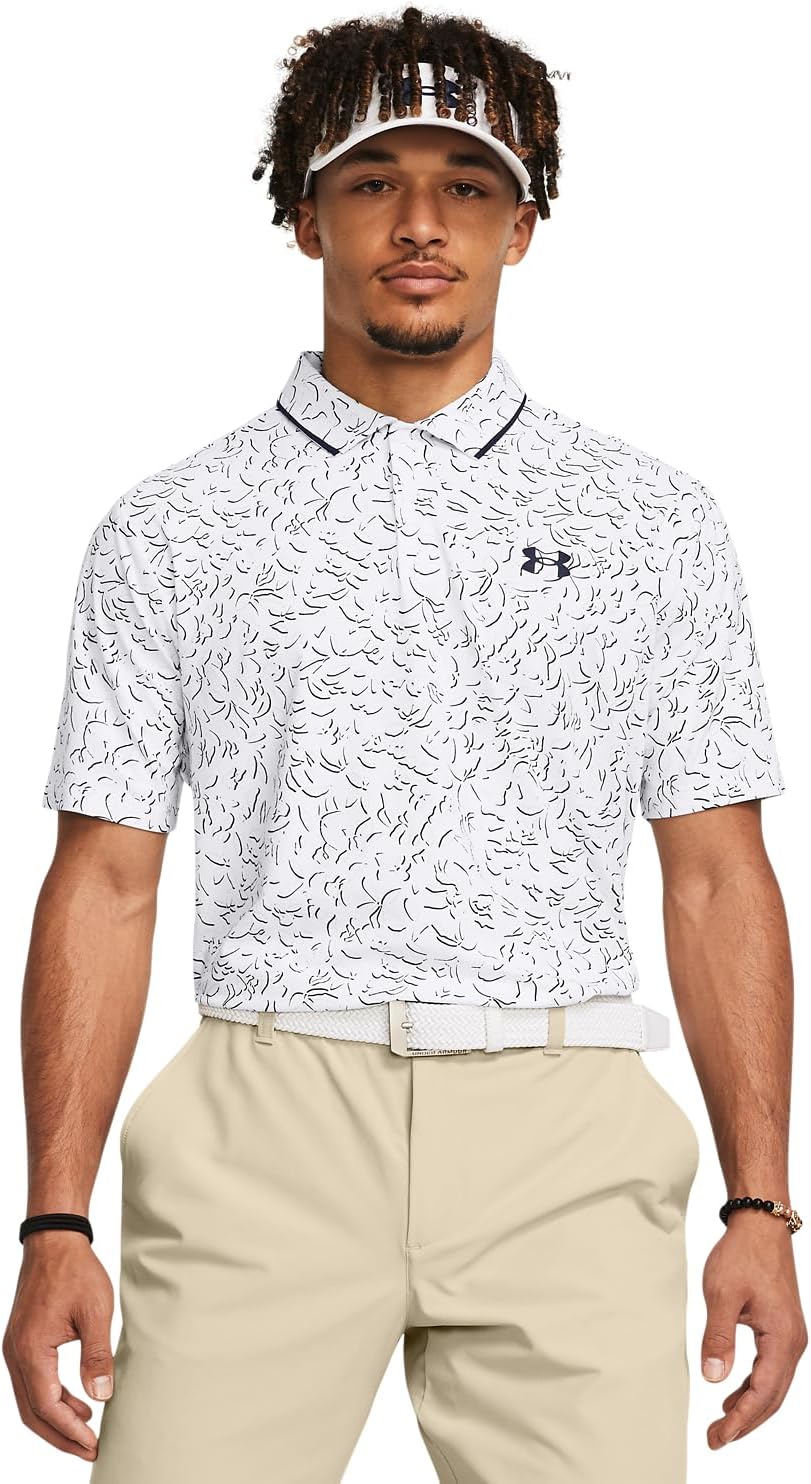 Мужская футболка-поло для гольфа Under Armour UA Isochill Burge, белый/зеленый/темно-синий
Мужская футболка-поло для гольфа Under Armour UA Isochill Burge, белый/зеленый/темно-синий