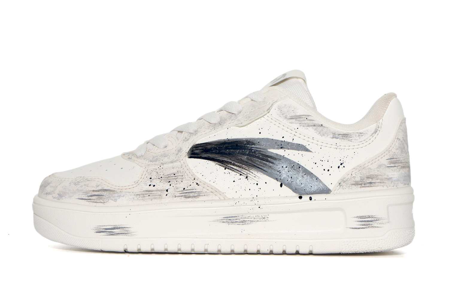 Унисекс низкие скейтбордные кроссовки с амортизацией и износостойким покрытием Anta, белый серый
Унисекс низкие скейтбордные кроссовки с амортизацией и износостойким покрытием Anta, белый серый