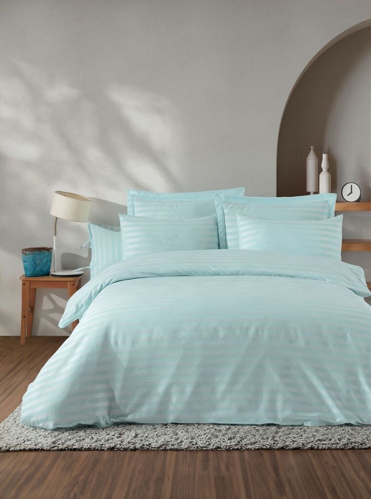 L'Essentiel Linge de Maison, Water Yollu Saten - Mint, комплект двойных пододеяльников, мятный, 70 % ХЛОПОК / 30 % ПОЛИЭСТЕР, 200 x 220 см
L'Essentiel Linge de Maison, Water Yollu Saten - Mint, комплект двойных пододеяльников, мятный, 70 % ХЛОПОК / 30 % ПОЛИЭСТЕР, 200 x 220 см