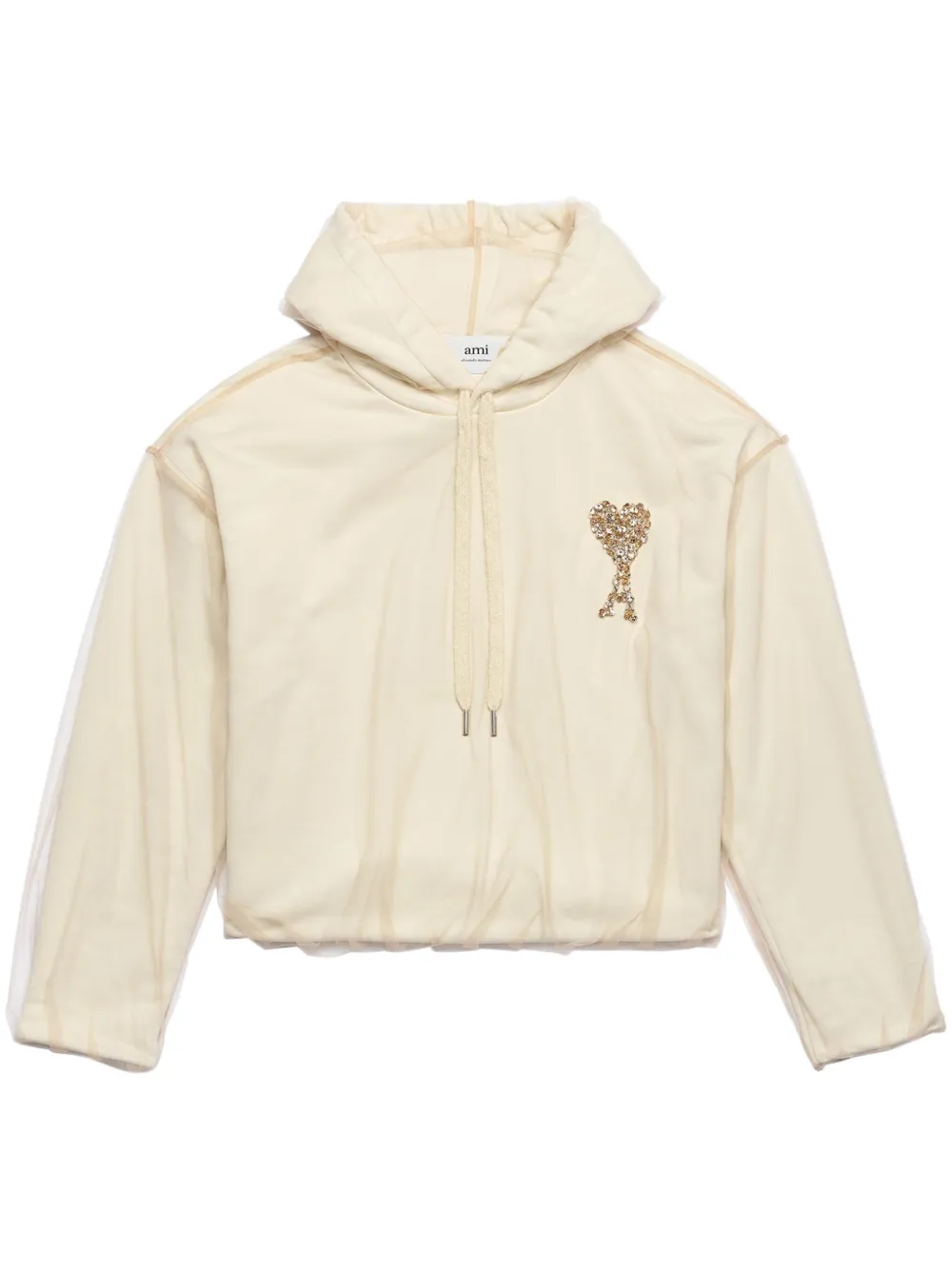 Худи с монограммой Ami de Coeur AMI Paris, нейтральный
Худи с монограммой Ami de Coeur AMI Paris, нейтральный