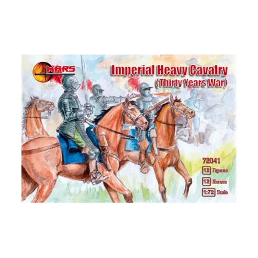 Имперская тяжелая кавалерия, Thirty Years War Miniatures (1:72) (Mars Figures)
Имперская тяжелая кавалерия, Thirty Years War Miniatures (1:72) (Mars Figures)
