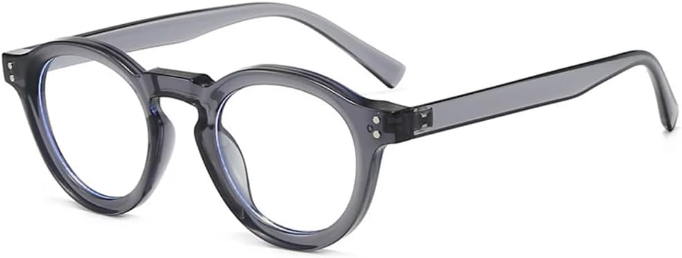 Модные маленькие круглые солнцезащитные очки для женщин, защита от УФ-излучения UV400, модные прозрачные линзы, модная оправа для мужчин с заклепками UATXTAU, Grey Clear
Модные маленькие круглые солнцезащитные очки для женщин, защита от УФ-излучения UV400, модные прозрачные линзы, модная оправа для мужчин с заклепками UATXTAU, Grey Clear