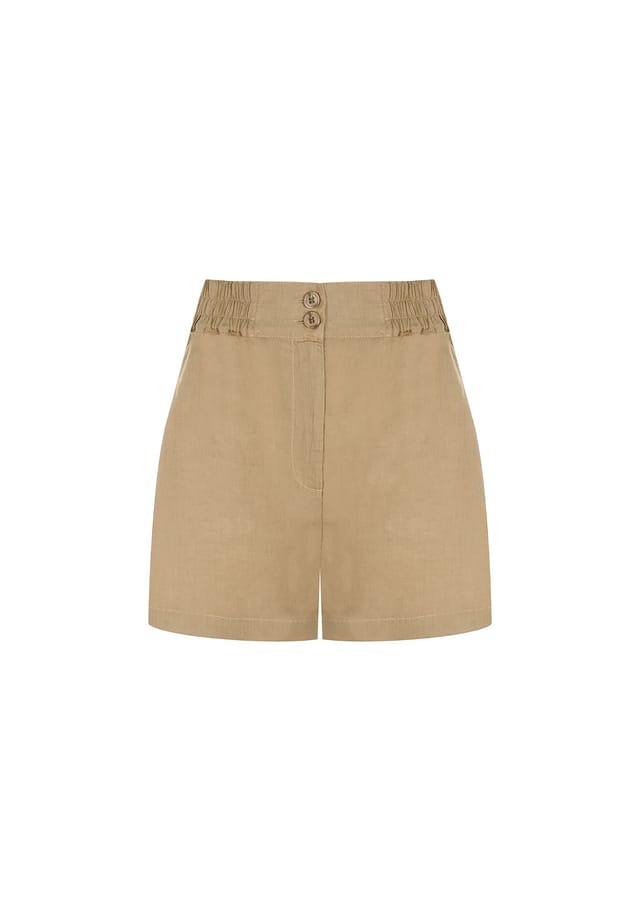 Шорты из ткани Amara в классическом дизайне Freshlions, коричневый
Шорты из ткани Amara в классическом дизайне Freshlions, коричневый