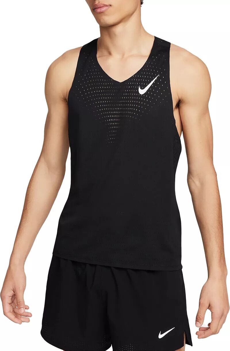 Мужская беговая майка Nike Dri-FIT ADV AeroSwift, черный
Мужская беговая майка Nike Dri-FIT ADV AeroSwift, черный