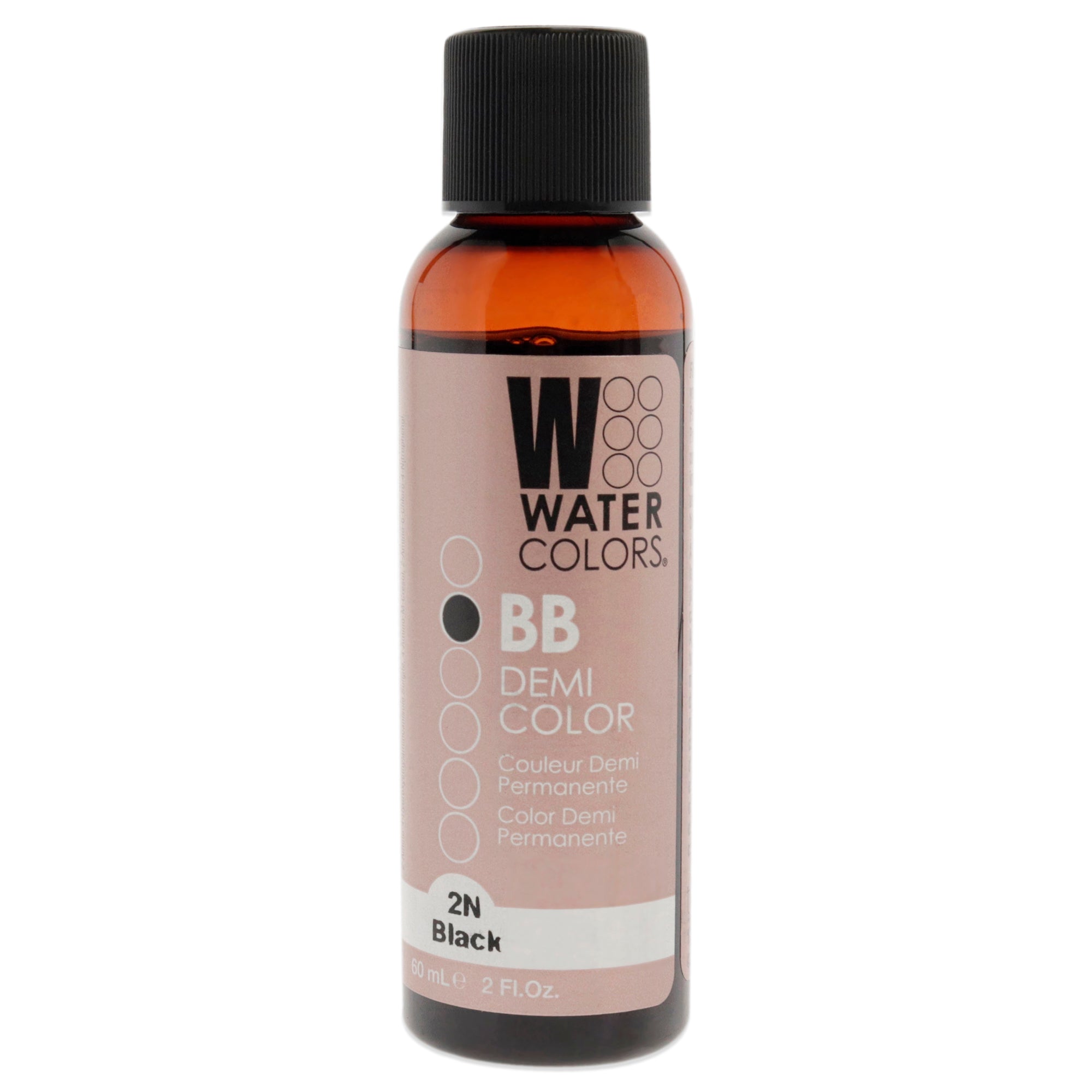 Полуперманентная краска для волос Watercolors BB Demi-Permanent Hair Color - 2N Black от Tressa, подходит для мужчин и женщин - 2 унции (57 г)
Полуперманентная краска для волос Watercolors BB Demi-Permanent Hair Color - 2N Black от Tressa, подходит для мужчин и женщин - 2 унции (57 г)