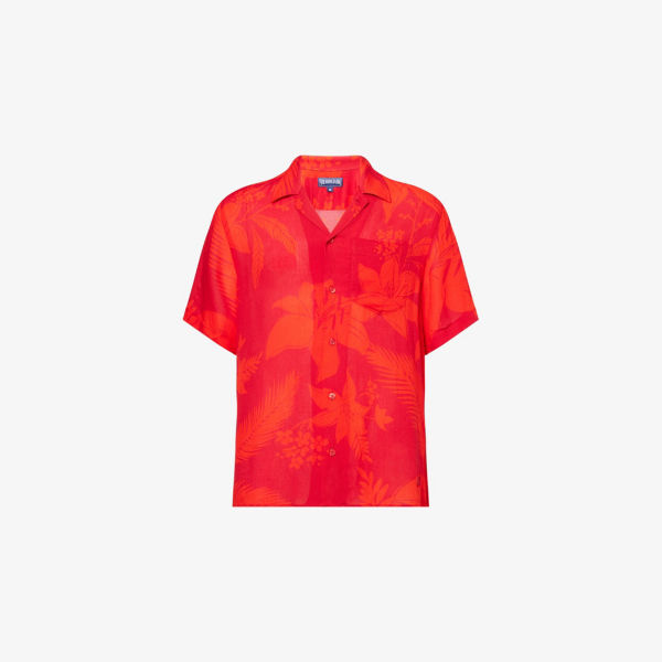 Рубашка Vilebrequin Charli с цветочным принтом, красный
Рубашка Vilebrequin Charli с цветочным принтом, красный