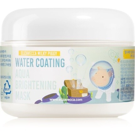 Elizavecca Water Coating Aqua Brightening Mask - Коллагеновая осветляющая и увлажняющая маска для лица 100 г
Elizavecca Water Coating Aqua Brightening Mask - Коллагеновая осветляющая и увлажняющая маска для лица 100 г