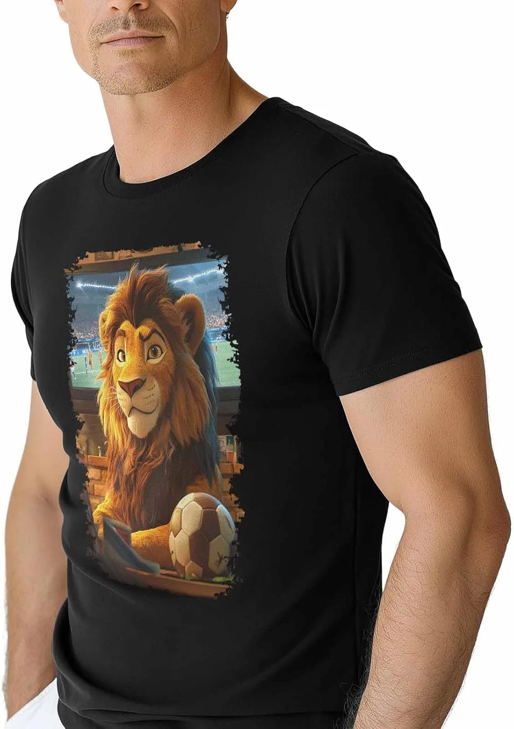 Футболка для мужчин, Brown Lion, Crew Neck, хлопок NITBANLA
Футболка для мужчин, Brown Lion, Crew Neck, хлопок NITBANLA