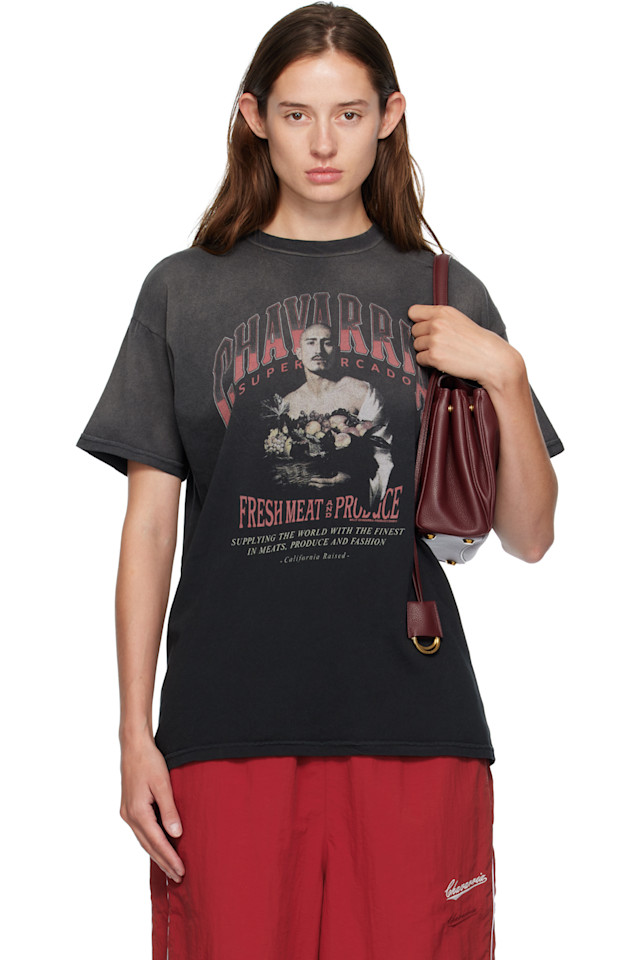 San chachi produce easy t-shirt Willy Chavarria, черный
San chachi produce easy t-shirt Willy Chavarria, черный