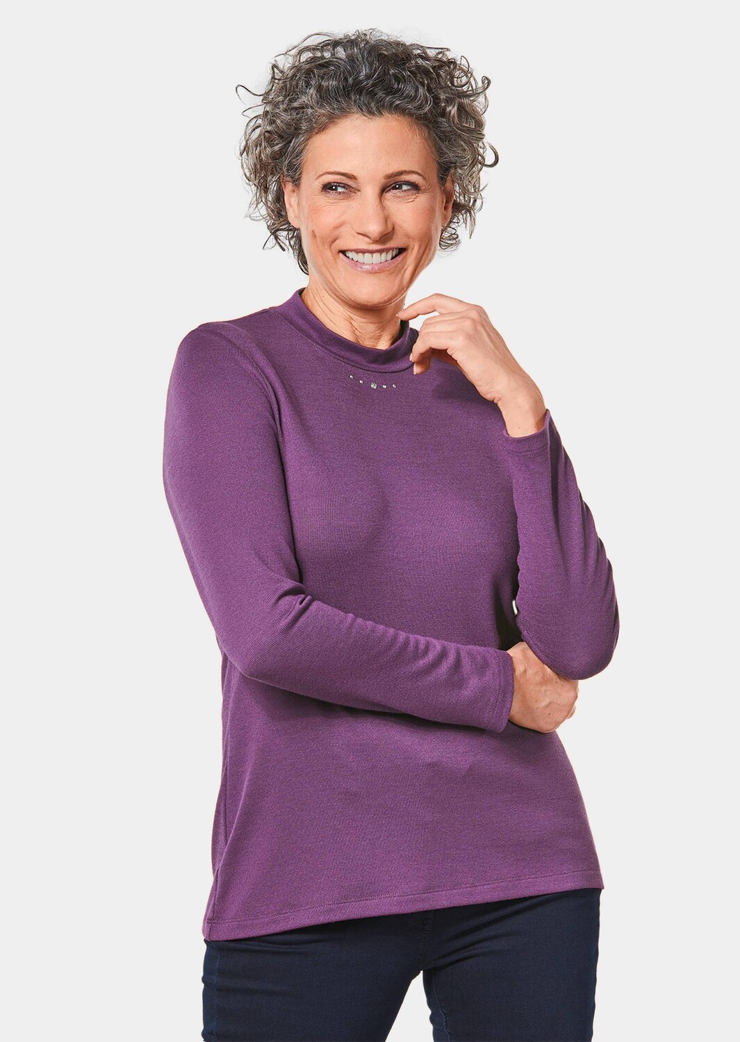 Рубашка GOLDNER Strickshirt, цвет pflaumenviolett
Рубашка GOLDNER Strickshirt, цвет pflaumenviolett