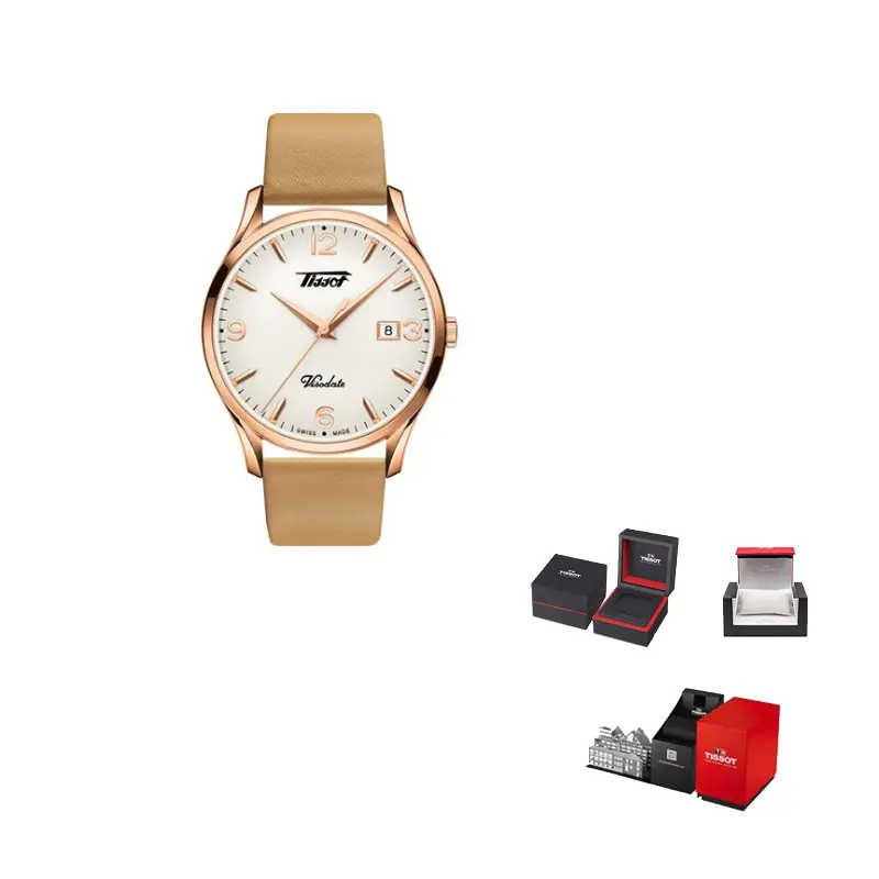 Мужские часы Uitenda Series с кварцевым механизмом, белый циферблат 40 мм, корпус из нержавеющей стали, кожаный ремешок TISSOT, розовый золотой Watch Case
Мужские часы Uitenda Series с кварцевым механизмом, белый циферблат 40 мм, корпус из нержавеющей стали, кожаный ремешок TISSOT, розовый золотой Watch Case