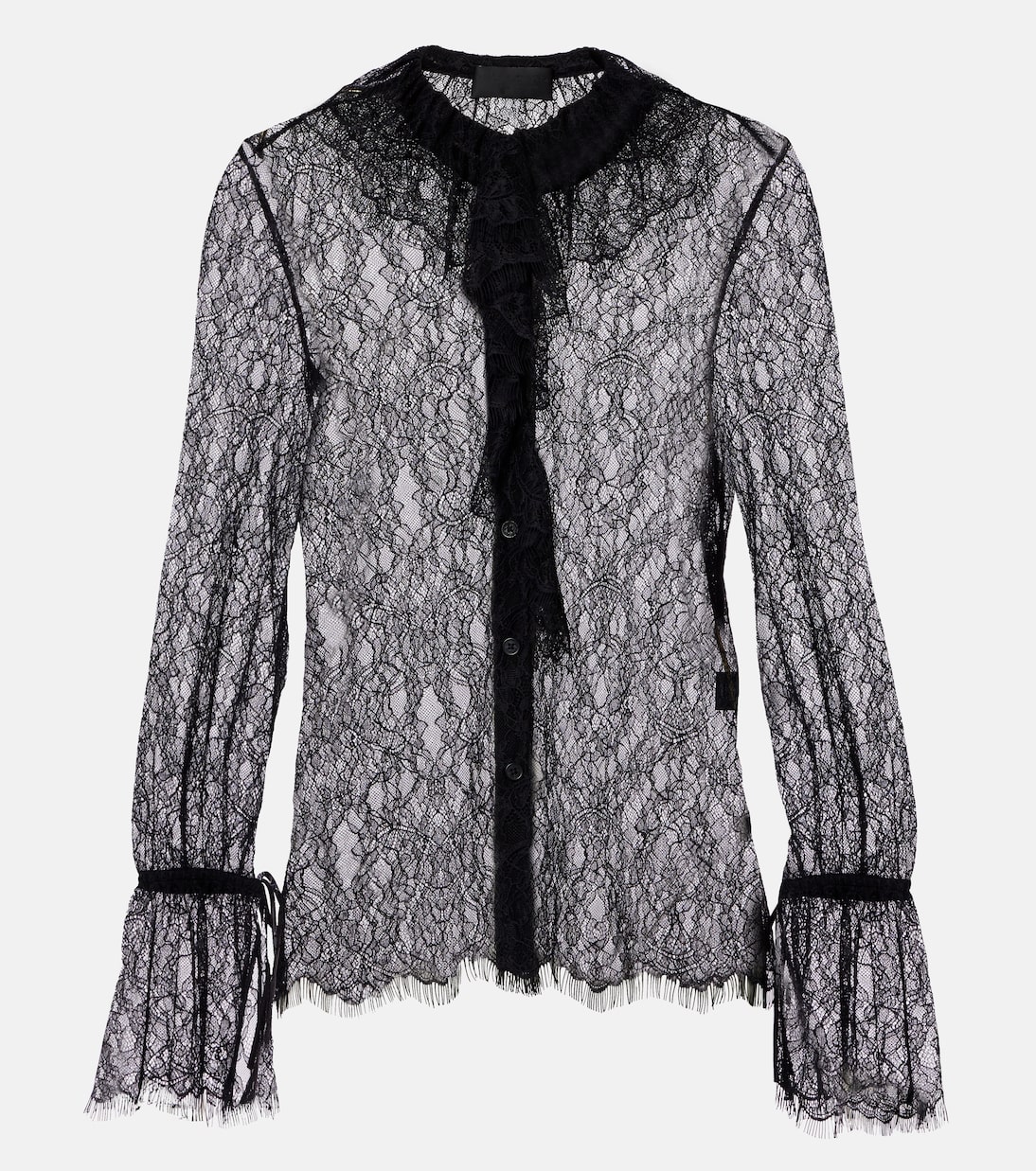 Широкая блуза с кружевом Cecily Nili Lotan, черный
Широкая блуза с кружевом Cecily Nili Lotan, черный