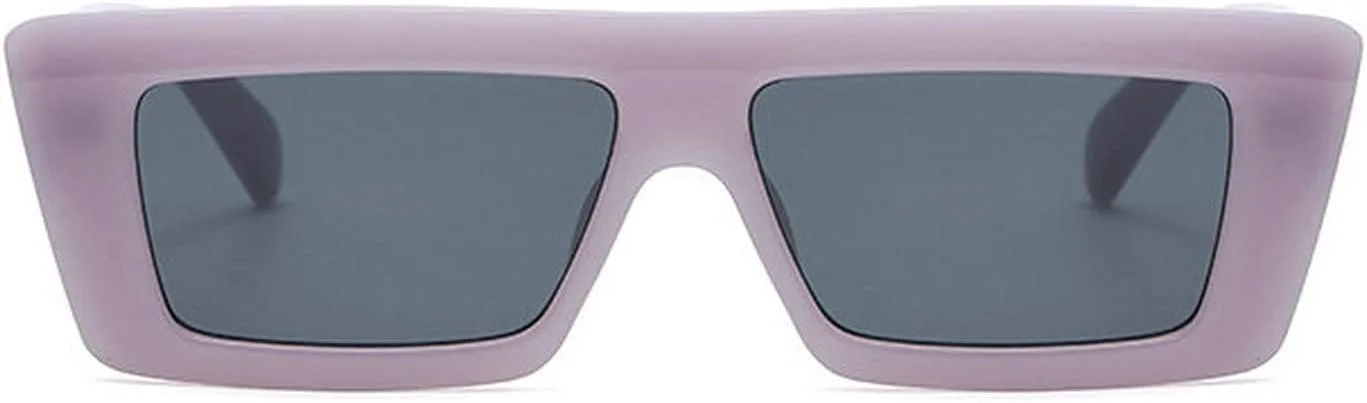 COTIA Модные прямоугольные солнцезащитные очки для женщин и мужчин, винтажные квадратные очки 90-х годов, толстая оправа, классические солнцезащитные очки, Purple
COTIA Модные прямоугольные солнцезащитные очки для женщин и мужчин, винтажные квадратные очки 90-х годов, толстая оправа, классические солнцезащитные очки, Purple