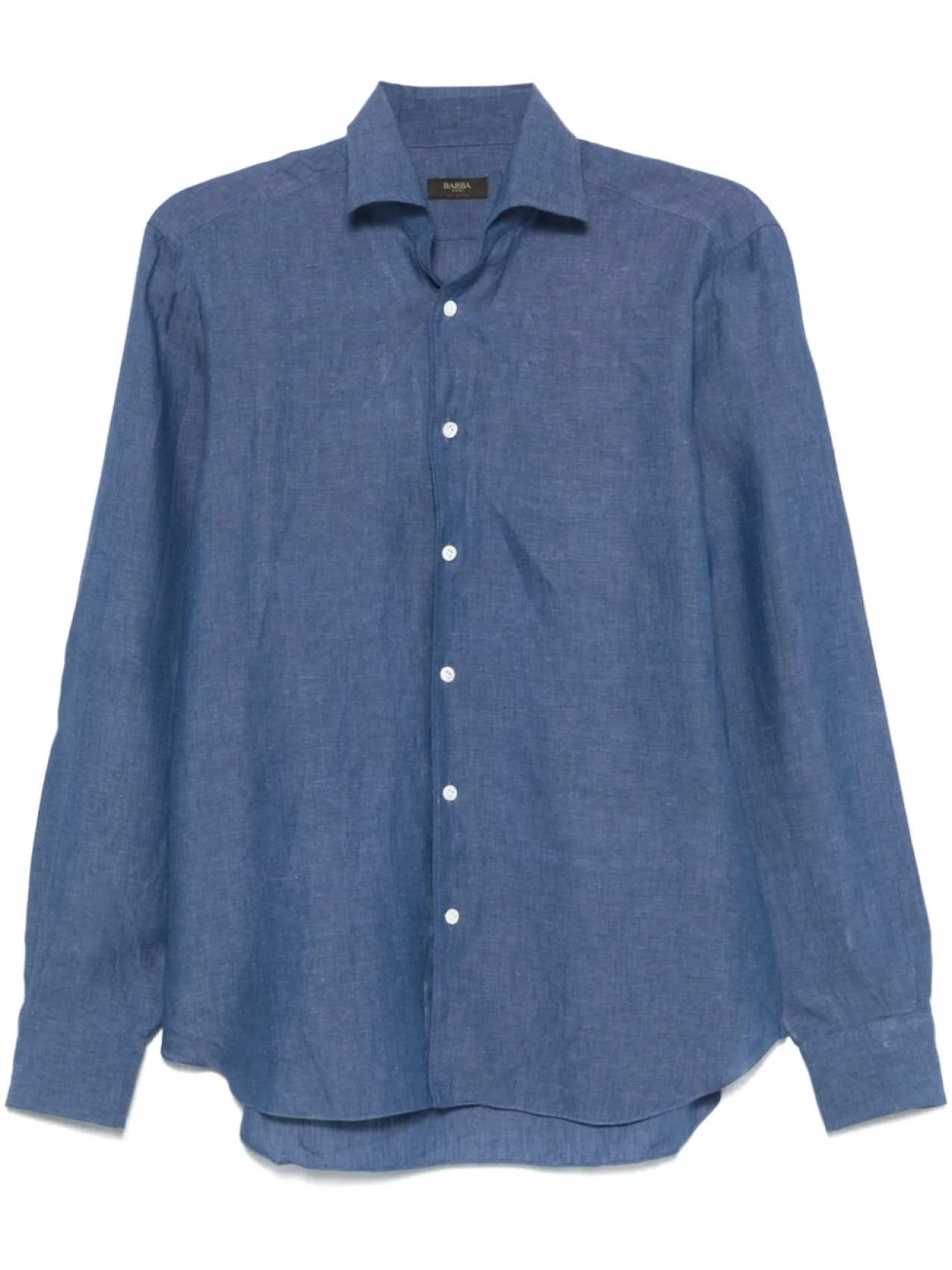 Льняная рубашка Barba, синий 
Льняная рубашка Barba, синий