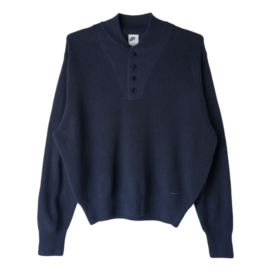 Свитер Nike Life Long Sleeve Military Henley Sweater 'Obsidian', темно-синий
Свитер Nike Life Long Sleeve Military Henley Sweater 'Obsidian', темно-синий