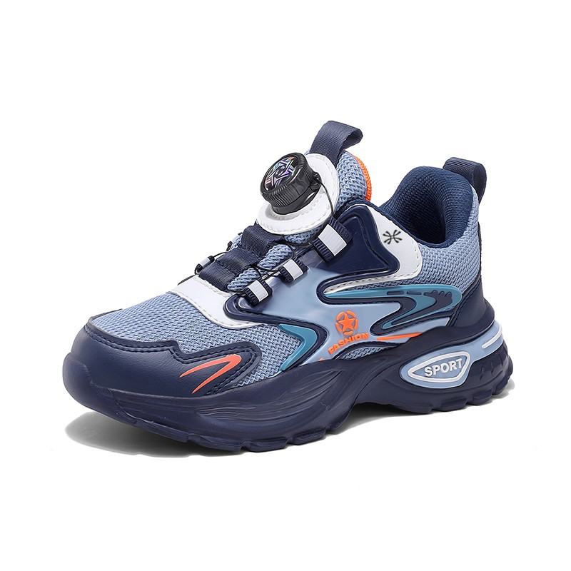 Дышащие низкие повседневные детские кроссовки Kids' YUZHAOLIN, синий 
Дышащие низкие повседневные детские кроссовки Kids' YUZHAOLIN, синий