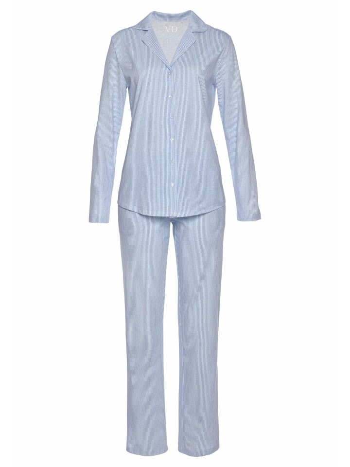 Пижама VIVANCE DREAMS, цвет blau-weiß 
Пижама VIVANCE DREAMS, цвет blau-weiß