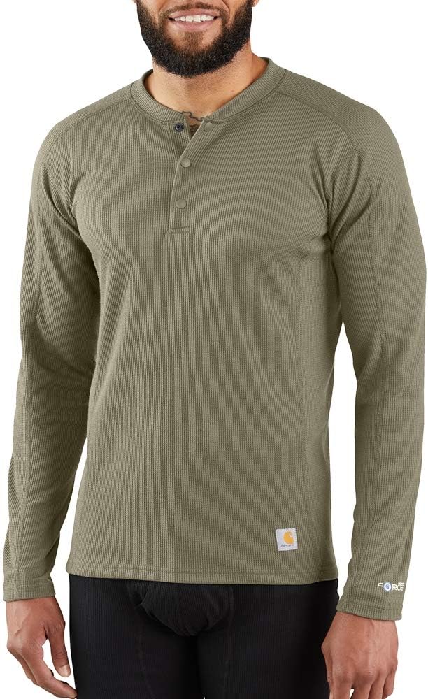 Carhartt мужская футболка-поло Base Force Midweight Classic Henley, Burnt Olive
Carhartt мужская футболка-поло Base Force Midweight Classic Henley, Burnt Olive