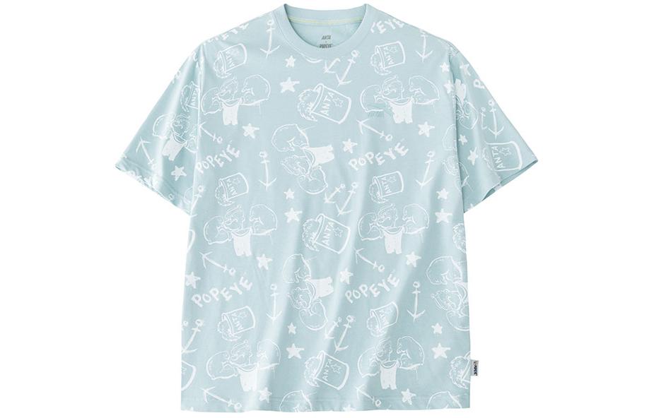 Футболка Anta x POPEYE мужская кристально-голубая с принтом по всей поверхности 
Футболка Anta x POPEYE мужская кристально-голубая с принтом по всей поверхности