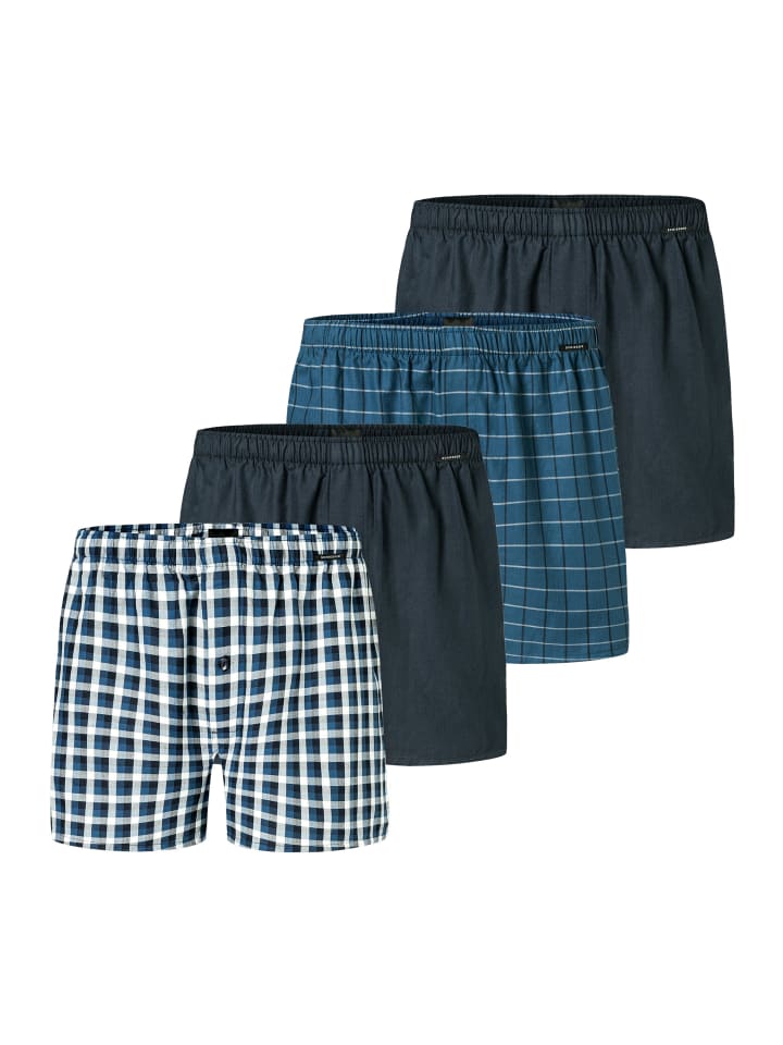 Трусы боксеры Schiesser, цвет dunkelblau/blau/blau
Трусы боксеры Schiesser, цвет dunkelblau/blau/blau