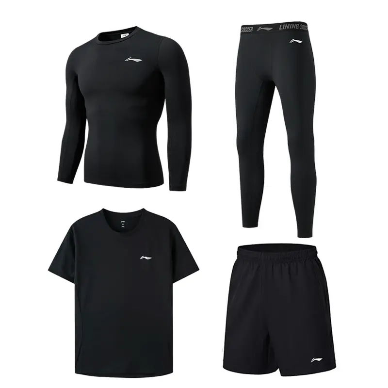 Мужской фитнес-комплект Li Ning, черный
Мужской фитнес-комплект Li Ning, черный