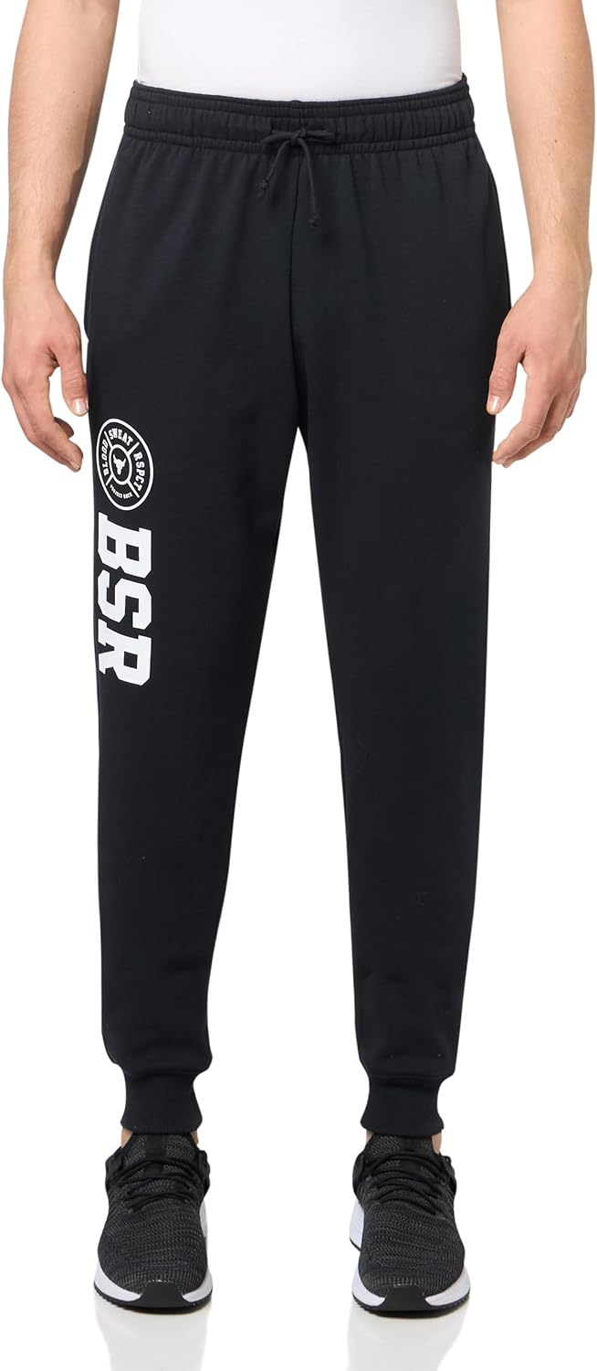 Мужские флисовые джоггеры Project Rock Rival от Under Armour, (001) Black/White
Мужские флисовые джоггеры Project Rock Rival от Under Armour, (001) Black/White