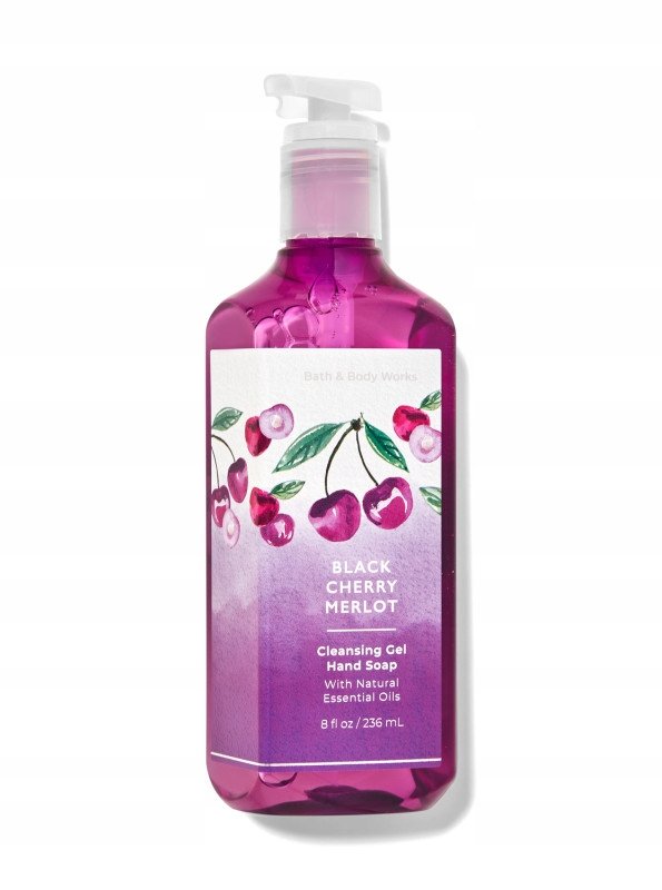 Bath & Body Works Black Cherry Merlot Гелевое мыло для рук
Bath & Body Works Black Cherry Merlot Гелевое мыло для рук