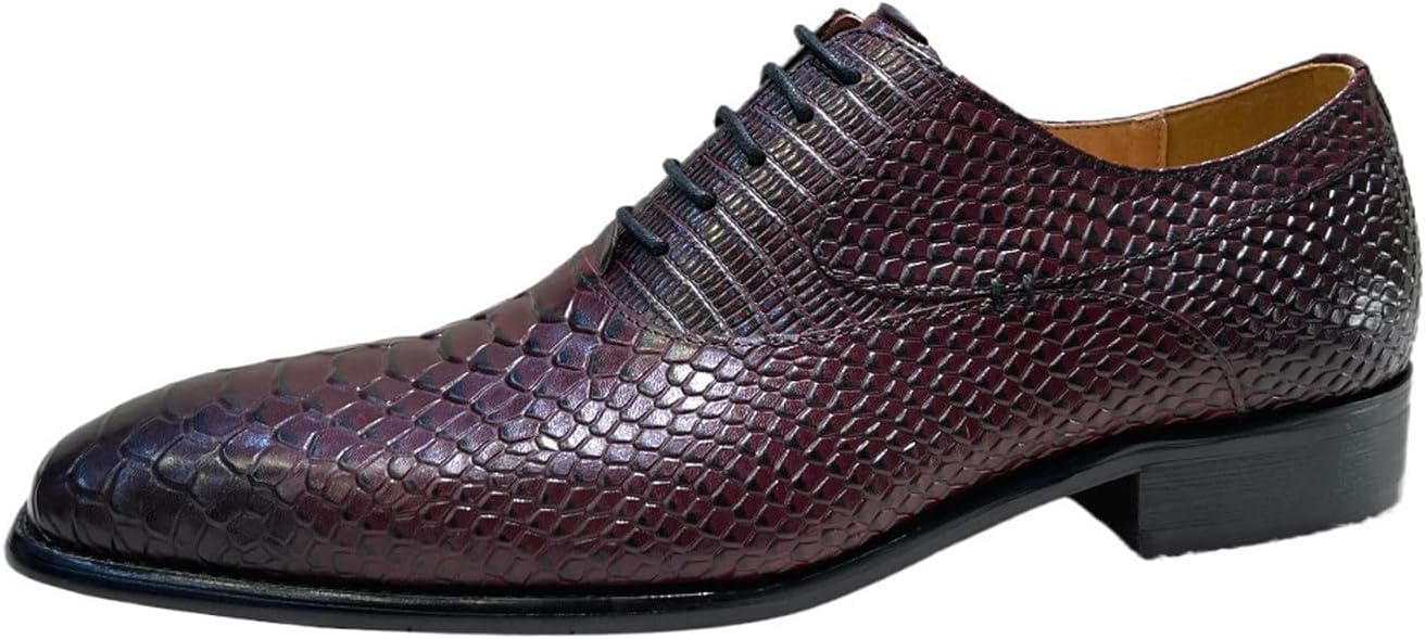 Мужские классические туфли Santimon из натуральной кожи с отделкой Oxfords, шнуровка, роскошная повседневная обувь для работы, свадьбы и вечеринок, красный
Мужские классические туфли Santimon из натуральной кожи с отделкой Oxfords, шнуровка, роскошная повседневная обувь для работы, свадьбы и вечеринок, красный