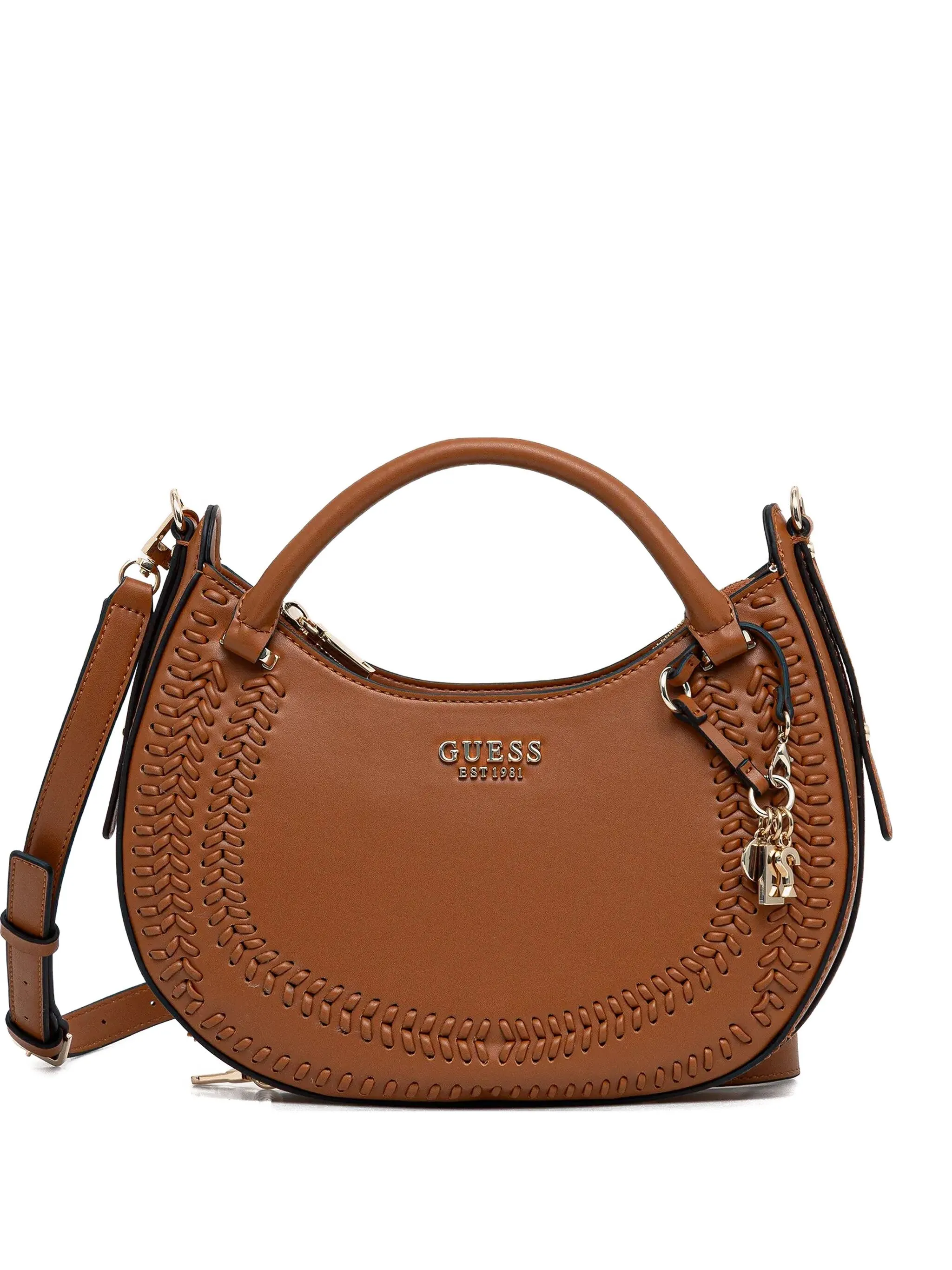 Сумка через плечо с подвеской Guess Usa, коричневый
Сумка через плечо с подвеской Guess Usa, коричневый