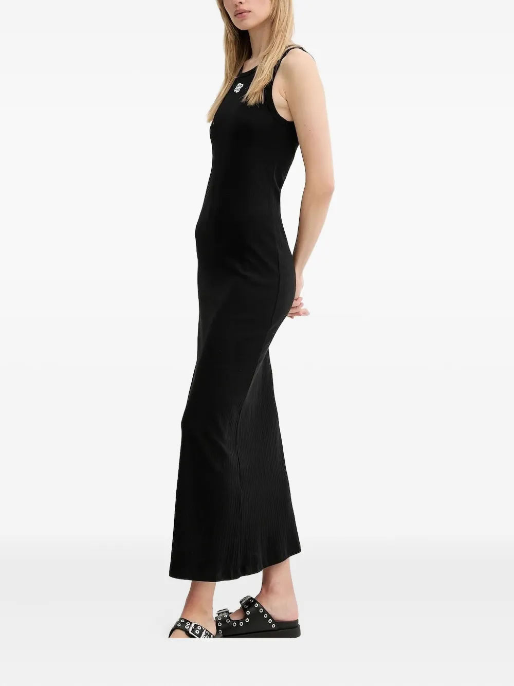 Платье макси без рукавов в рубчик MUNTHE, черный
Платье макси без рукавов в рубчик MUNTHE, черный