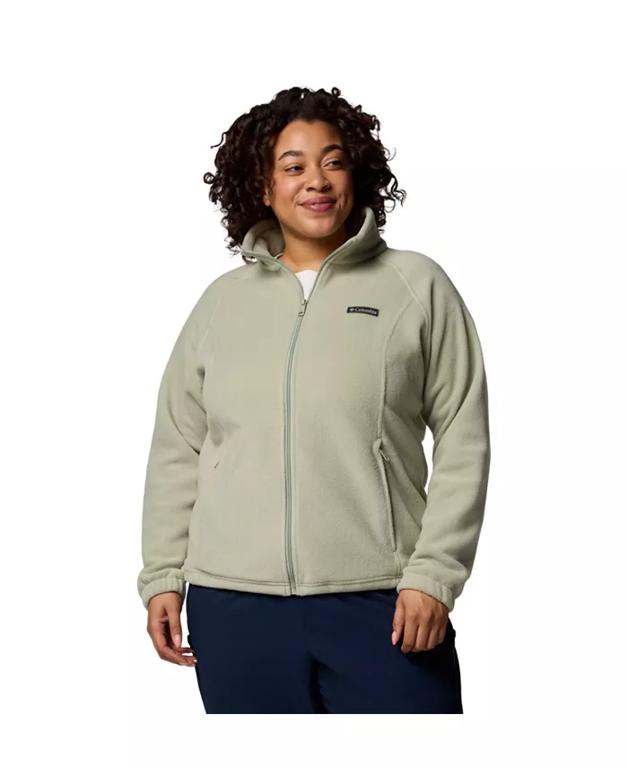 Флисовая куртка Benton Springs больших размеров Columbia, коричневый/бежевый 
Флисовая куртка Benton Springs больших размеров Columbia, коричневый/бежевый