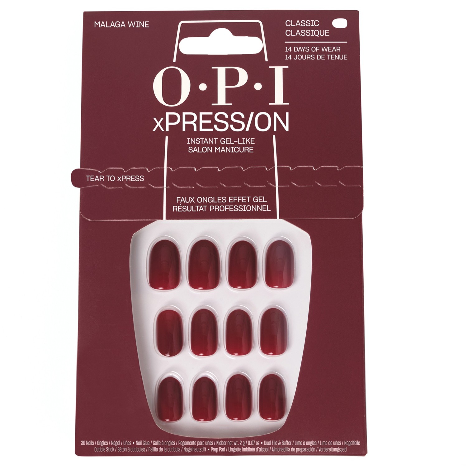 Искусственные ногти xpress/on press-on nägel Opi, malaga wine, количество 1 шт.
Искусственные ногти xpress/on press-on nägel Opi, malaga wine, количество 1 шт.